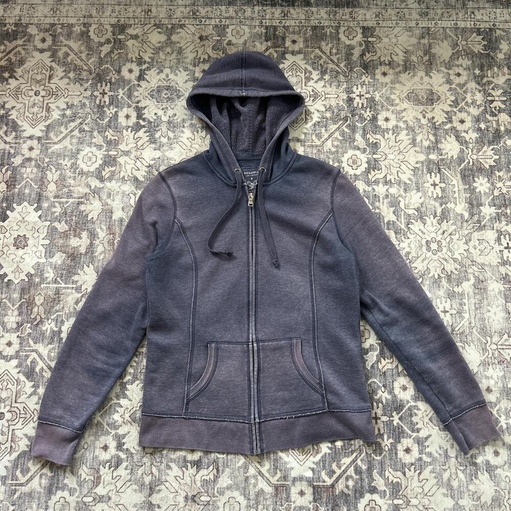 Vintage sonoma sun faded zip up hoodie